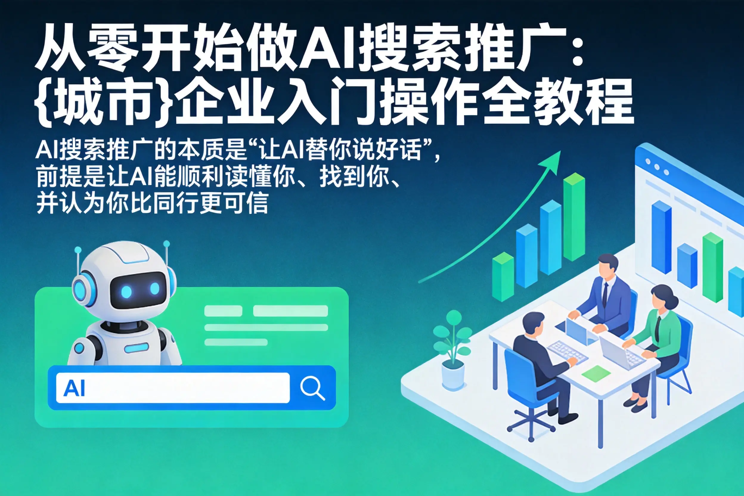 从零开始做AI搜索推广：塔城企业入门操作全教程