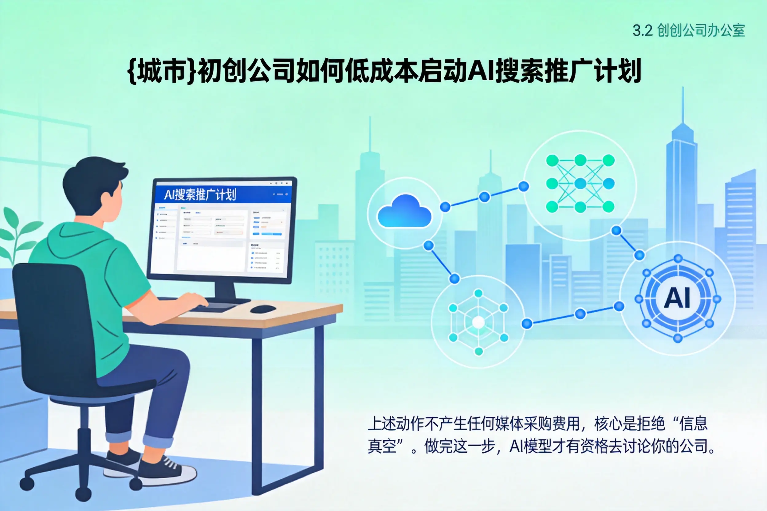 塔城初创公司如何低成本启动AI搜索推广计划