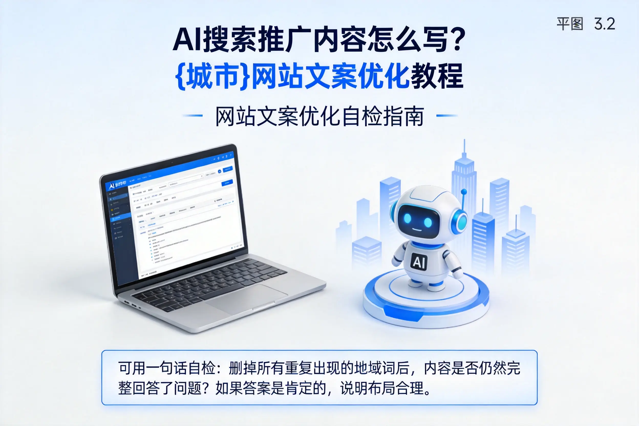 AI搜索推广内容怎么写?塔城网站文案优化教程
