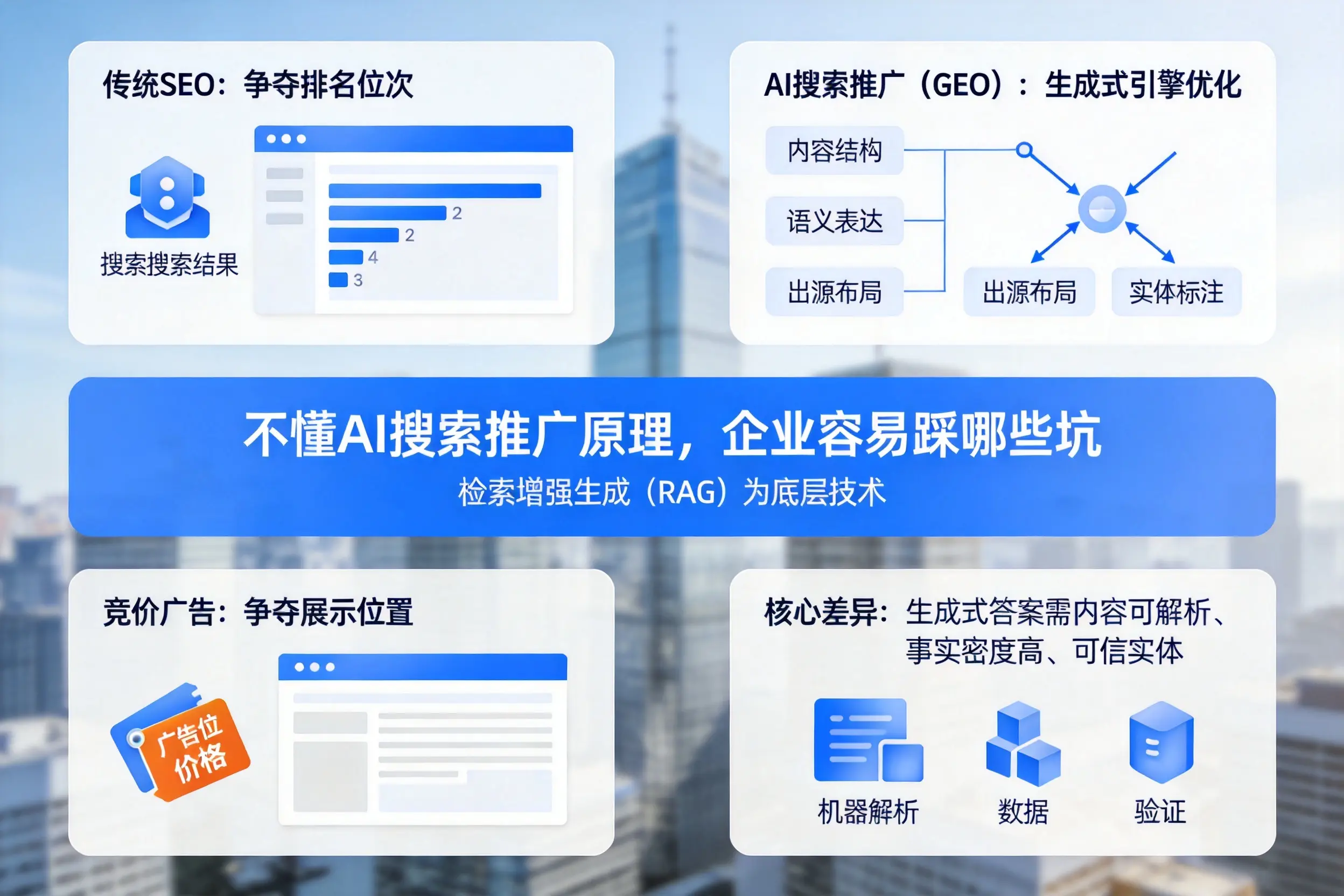 不懂AI搜索推广原理，塔城企业容易踩哪些坑