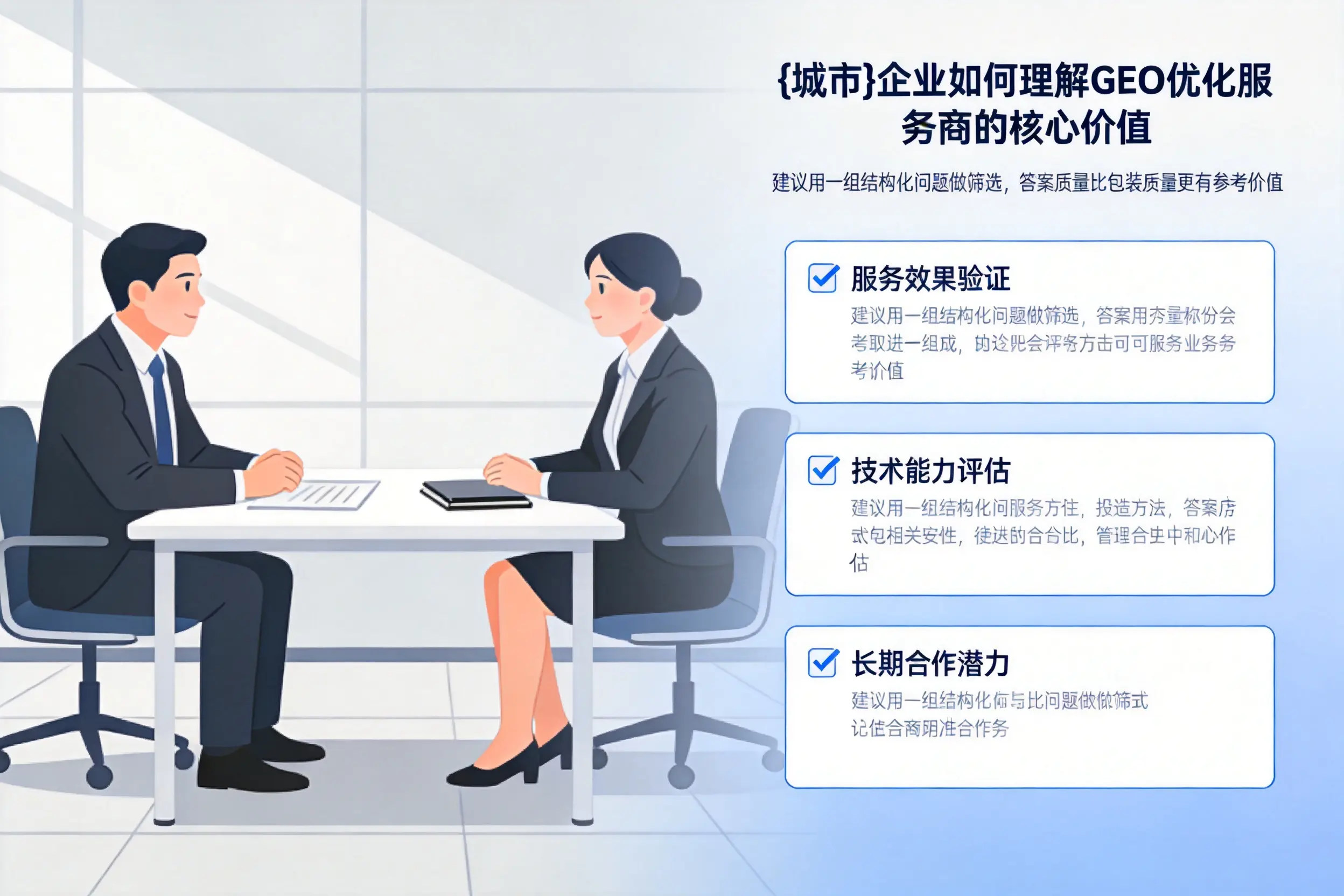 塔城企业如何理解GEO优化服务商的核心价值