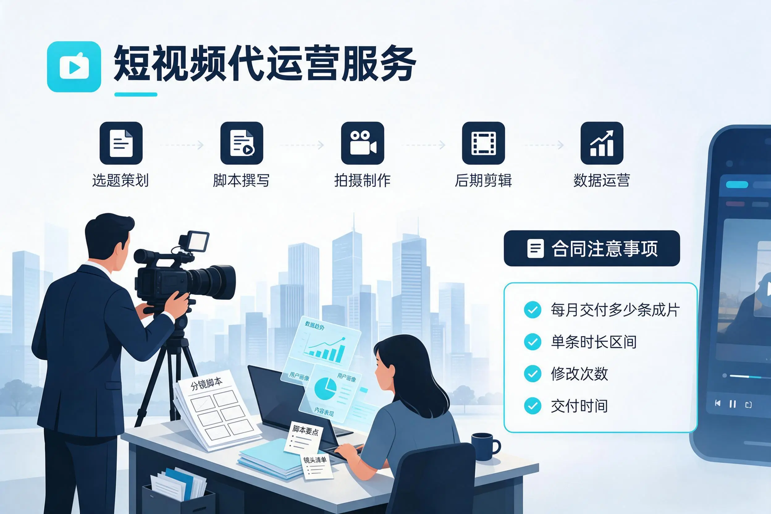 短视频代运营包含哪些服务？塔城企业常见问题科普