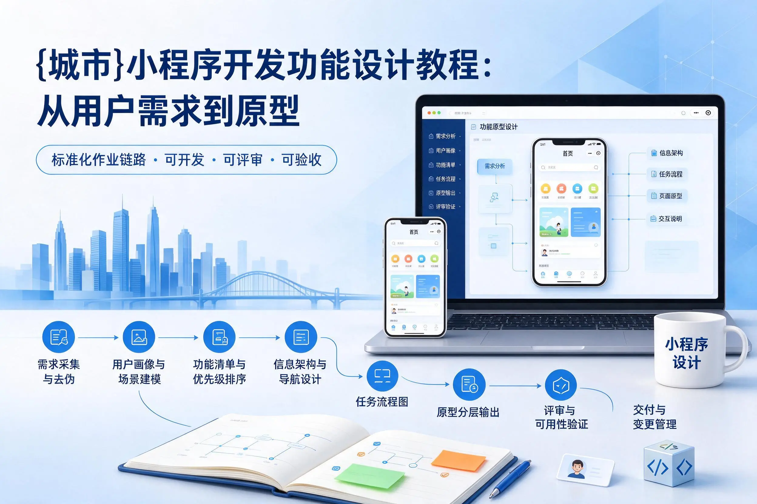 塔城小程序开发功能设计教程:从用户需求到原型