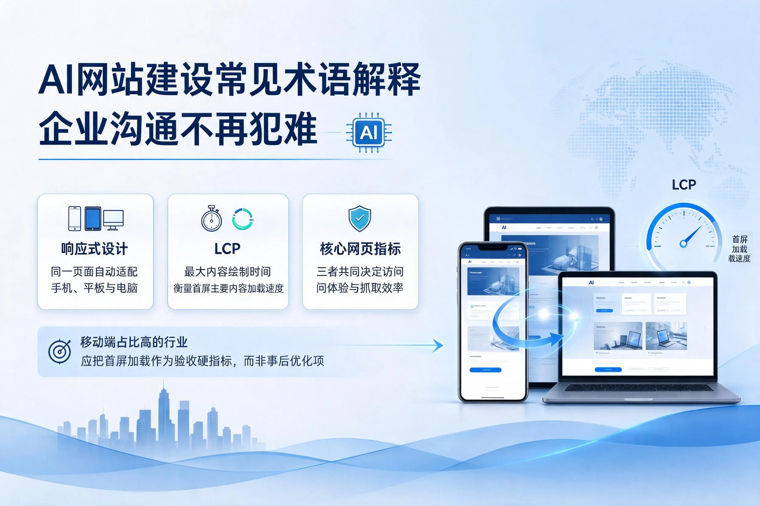 AI网站建设常见术语解释，塔城企业沟通不再犯难